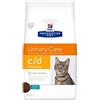 HILL'S Prescription Diet C/D Urinary Care al Pesce Oceanico Salute delle Vie Urinarie del Gatto 5 Kg