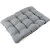 Grand Filippo Filippo Cuscino Lair dog 100x70 cm, prodotto polacco, alta qualità e sicurezza, tessuto impermeabile, massima igiene, colore Lino Grigio