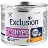 Generico Exclusion Hypoallergenic all breeds per cani adulti di tutte le taglie, gusto ANATRA e PATATE, ipoallergenico | 6 scatolette da 200 grammi l'una.