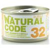 Generico Natural Code Adult Gatto Cibo Umido Tonno E Mirtilli 12 LATTINE da 85g CADAUNO