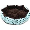 VALINK Venus Valink Autunno Inverno Pet Dog Bed Caldo Morbido Caldo Stampa Ottagonale Cane Casetta Pet Nido w Tappetino Rimovibile Gatto Cucciolo Cuccia Letto Letto Sacco Gattino Cucciolo Cane Gatt