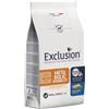 Generico Exclusion Metabolic e Mobility Adult Small 2kg, alimento dietetico per cani adulti in sovrappeso gusto MAIALE e FIBRE, ipoallergenico 2kg.