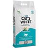 Cat's White Lettiera Agglomerante al Profumo di Marsiglia per Gatti Lettiera Cattura Odore per Gatti e Gattini 5L