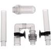 Hxyxbnhno Accessori per filtro esterno per acquario, tubo di ingresso per acquari con tubo da 12 mm