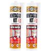 Bostik Montaggio Kit Super Rapido colla di montaggio extra veloce Cartuccia 370 gr (Confezione da 2)