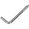 Hardware Essentials The Hillman Group 320486 .192 x 2 - 5/20,3 cm zinc-plated Square bend Hook 100-pack