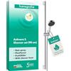 hansgrohe Activera S - Set doccetta per doccia con doccino a risparmio idrico (EcoSmart, 8 l/min, 1 getto), tubo flessibile (1,60 m) e asta doccia (0,90 m), cromo, 28042000