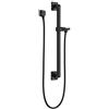 Delta Faucet 51500-BL - Maniglione scorrevole regolabile con doccetta a gomito, nero opaco