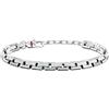 Sector No Limits Bracciale Uomo in Acciaio, Catena, Collezione BASIC, Idee Regalo Uomo