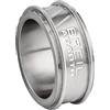 Breil Collezione ABARTH 002, Anello Uomo in Acciaio, Gioiello idee regalo uomo