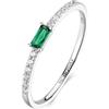 Brosway Anello Donna in Argento e Life Green | Collezione Fancy - FLG148C