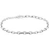 Sector No Limits Bracciale Uomo in Argento 925‰ rodiato con Catena Forzatina, Collezione SILVER COLLECTION - SAXY02