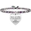 KIDULT Bracciale Kidult in Acciaio Cuore | Sorella - Family - 731436