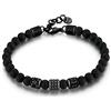 Brosway Bracciale Uomo in Acciaio e Pietre Naturali | Collezione Bullet - BUL38