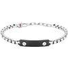 Sector No Limits Bracciale Uomo in Acciaio, Smalto, Collezione BASIC - SZS126