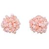 SchmuckDesignByEmma - Orecchini a clip con corallo rosa