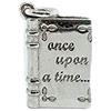 OTTAGONO Ciondolo in Argento 925 Libro Once Upon A Time = C'ERA Una Volta 11X15 MM - 4 Grammi (URP0019)
