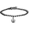 S'Agapõ Bracciale Uomo in Acciaio con Simbolo Ancora | Collezione Charisma - SHS20