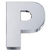 DonnaOro Elemento lettera P DonnaOro DCHFP3320 Oro Bianco collezione Elements