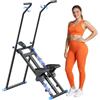 Tvdugim Stepper per esercizi in palestra a casa, Stair Master pieghevole, macchina per arrampicata verticale per allenamento completo del corpo con capacità di 300 libbre