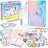 Anginne Diario Segreto Regalo Bambina 4 5 6 7 8 9 10 Anni, Scrapbooking Giochi Femmina Fai da Te, Gadget Compleanno, Cancelleria