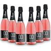 ALTERNATIVA Rosato Extra Dry Frizzante Analcolico, Bollicine 0.0% | Dealcolato Italiano - Ideale per Celebrazioni e Regali - Confezione da 6 Bottiglie da 750ml Alcool Free