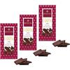Domori® | Tavoletta Massa Cacao 100% | 100% Cacao con 30% di Cacao Criollo Gusto Intenso - 3 x 65 Gr