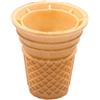 Jaspert Eiswaffeln PJaspert Eiswaffeln | Coppa da gelato Coppa Softeis 70xØ64mm con bordo doppio (108 pezzi)