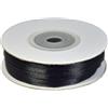 ETM Nastro Doppio Raso 3 Mm 50 Mt Nero