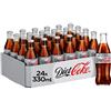 Diet Coke Coca-Cola Diet Coca Cola 330ml Bottiglie di vetro (confezione da 24)