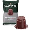 Lollo Caffè Passione Espresso, Miscela Argento - 600 (6x100) Capsule - Compatibili con le Macchine ad uso domestico Nespresso*