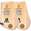 Antica Latteria Ducale Parmigiano Reggiano Dop 24 mesi da Allevamento e Agricoltura Sostenibili - Premiata Produzione Artigianale dal 1949 - Formaggio Naturalmente Privo di Lattosio ANTICA LATTERIA DUCALE (2kg - 2pz)