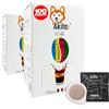 AkitaInk Cialde Caffè ESE 44 mm - Espresso Cremoso e Intenso, Compatibili con Macchine Standard, Disponibili 50, 100 e 150 Cialde (100 CIALDE FORTE)