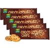 CAIYA 5X Gullon Choco Chips Golosi Biscotti Cookies con Gocce di Cioccolato Fondente 150g [5 Confezioni]