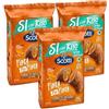 CAIYA 3X Scotti Si con Riso Cornetto Integrale Ripieno di Miele Senza Lattosio (Lactose Free) 250g (2024)