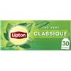 Lipton, Tè verde, tè verde asiatico, freddo o caldo, sapore classico, relax, ingredienti naturali al 100%, 30 bustine