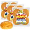 Mr. Dobelina Mr.Dobelina Maxi Potato Roll Buns, 3 Confezioni da 4x80g, Bun Morbidi, Buns Morbidi, Panini in Pane di Patate, Senza Lattosio, Made in Italy, Ideali per Hamburger Americani e Smash Burger