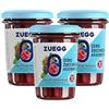 Generico 3X Confettura ZERO Frutti di Bosco, Marmellata Zero Zuccheri Aggiunti, Vegano e Senza Glutine, per zuegg 220g
