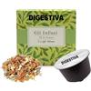 Caffè Vulcanus Gli Infusi Capsule Compatibili con Dolce Gusto, Tè e Tisane Naturali in Foglie, 50 Unità, Relax Digestiva Mirtillo (50 Capsule, Digestiva)