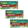 MENDOSA 3X Confezioni per Sognid'Oro - Tisana Digestiva, Con Anice, Liquirizia E Menta - 3 Confezioni da 40 G