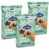 CAIYA 3X Scotti Si con Riso Cornetto con Crema al Cioccolato e Nocciole Senza Lattosio (Lactose Free) 240g [3 Confezioni]