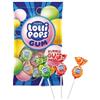 Generico Lollipops Gum Gusti Assortiti (Arancia-Mela-Fragola) Con Gomma Da Masticare 920g 48Pz