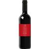 Bottle-Up Bottiglia di vino rosso personalizzata IGT Toscana Rosso - Idea regalo esclusiva e originale per Natale! (Luci albero di Natale)