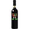 Bottle-Up Chianti DOCG, bottiglia con etichetta personalizzata originale. Idea regalo per Natale e feste natalizie. (Elfo)