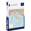 Lais Puzzle Mappa Fisica dell'Italia 1000 Pezzi