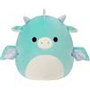Squishmallows SQCR02417 - Peluche Miles il drago
