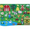 Generic Fuzzy Felt Board - Interactive Storytelling Kit, Colorful Farm Animal DIY Set for Toddlerz | Preschool Educational Activity, Boys Girls Motor Skill Development, Wall Mounted Fun, Creative Play