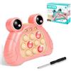 Ainiv Push Bubble Game, Push Pop It Fidget Toys, Handheld Fast Speed Push Game, Relieving Stress Pop Fidget Game, Stress e Anxiety Relief - Rosa