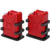 KIMISS Rc Simulato Carburante Plastica Rc Auto Olio Tanica 1 Coppia Rc Auto Simulato Carburante Montaggio Lattina di Olio per 1 8 1 10 Rcwler Auto Decorazione Accessorio (Rosso)