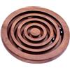 LOGOPLAY Labirinto rotondo, gioco di abilità e destrezza, rompicapo in legno